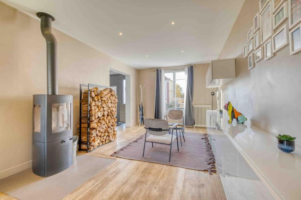 Villa Saint-Mard - King Size Bed - 10Min Aeroport Cdg 25Min Paris By Train ภายนอก รูปภาพ